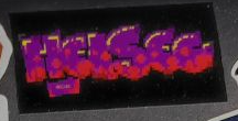 Sticker of a ANSI art saying "HelSec"
